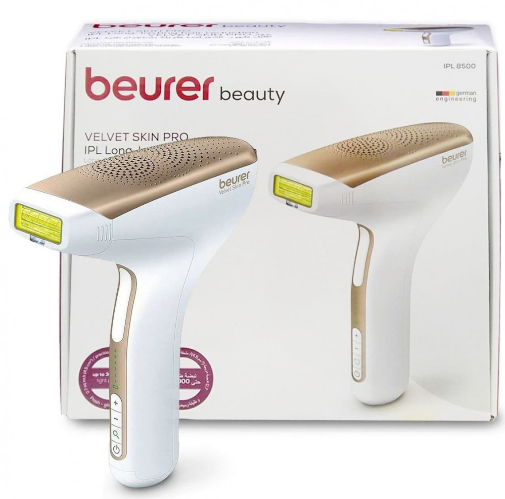 موحل بركة ماء وصول  جهاز ليزر بيورير ipl 8500 لازالة الشعر beurer ipl 8500 - Beauty Bx